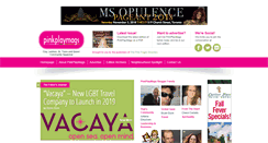 Desktop Screenshot of pinkplaymags.com
